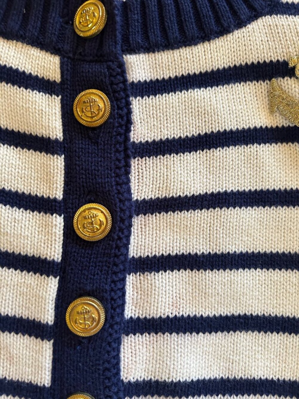 Vintage Y2K Betsey Johnson Inertia Knit Cropped Cardigan - Picture 7 of 8